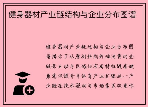 健身器材产业链结构与企业分布图谱